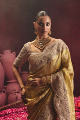 Saree With Zardozi Detailing – ANTARA